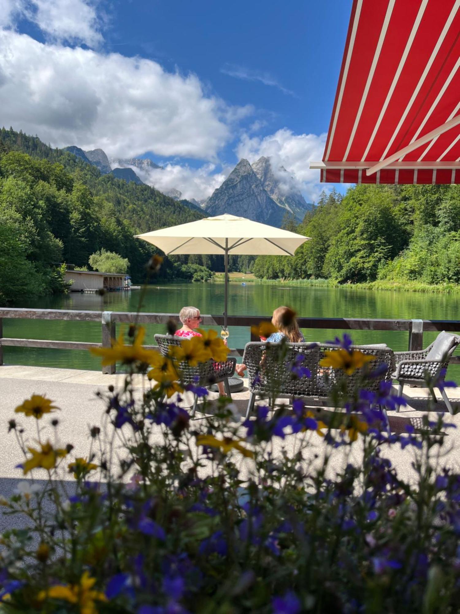 Seehaus Riessersee Garmisch-Partenkirchen Exterior foto