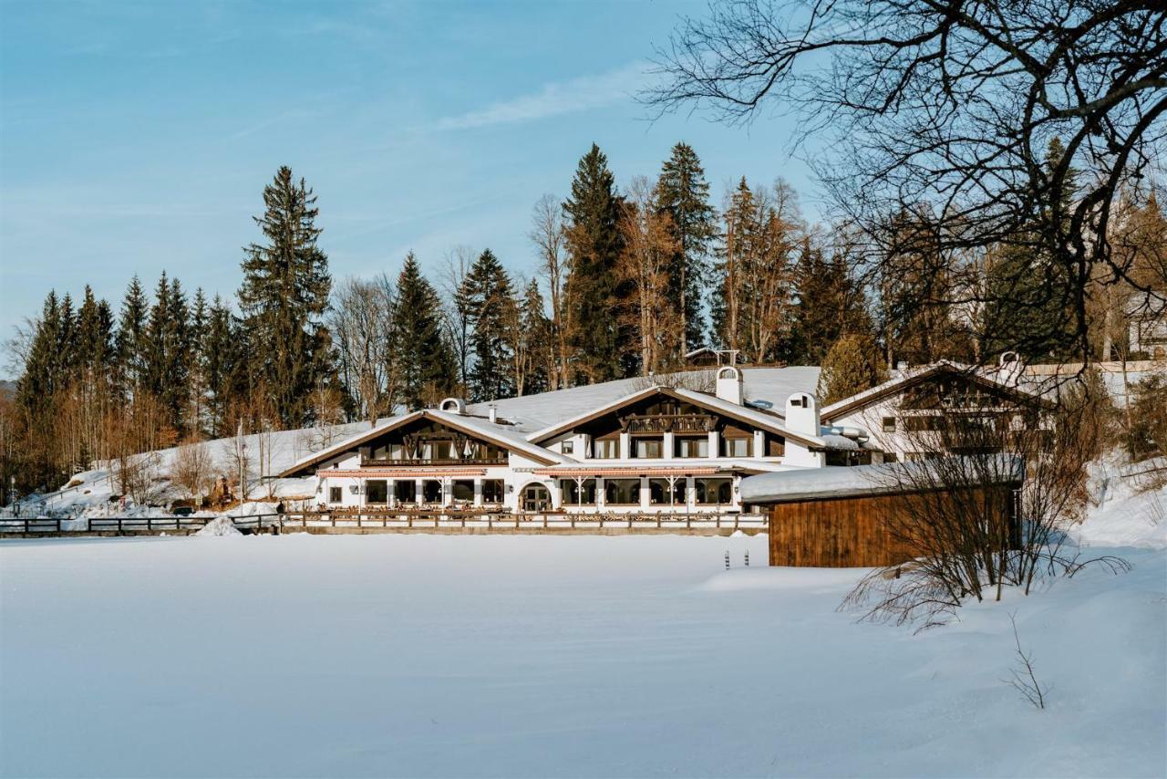 Seehaus Riessersee Garmisch-Partenkirchen Exterior foto